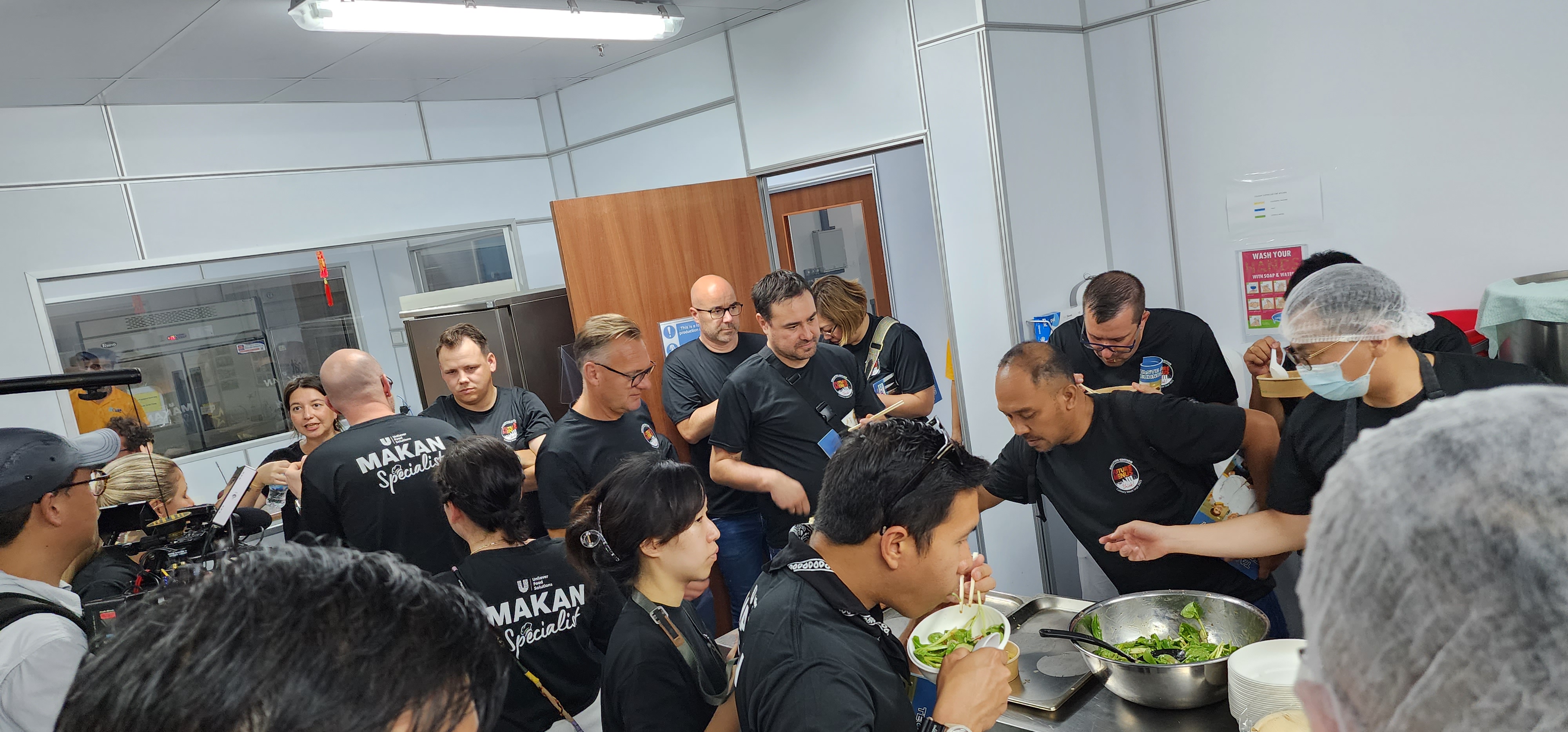 Overseas Chefs from Unilever Food Solution Visit